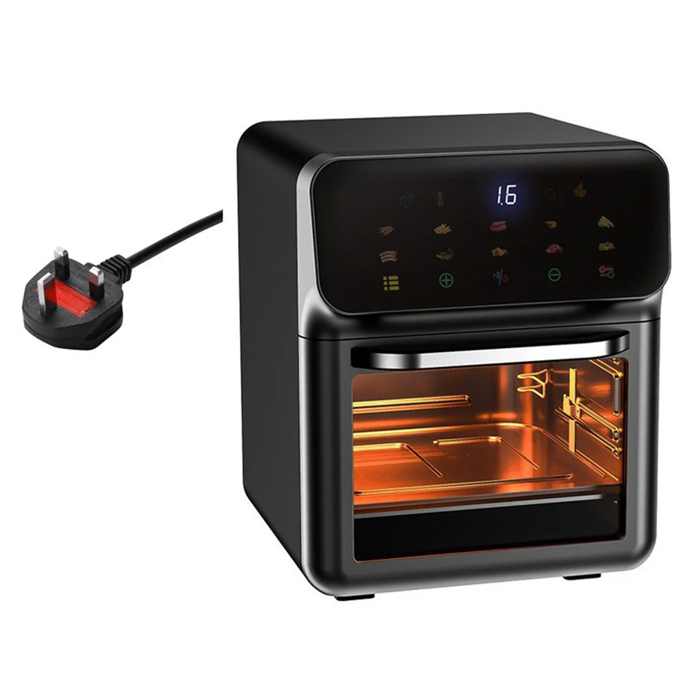 10L Large Capacity Electric Oven Oil-free Automatic Household Multi-Functional Visible Air Fryer For Baking Roasting Steaming
