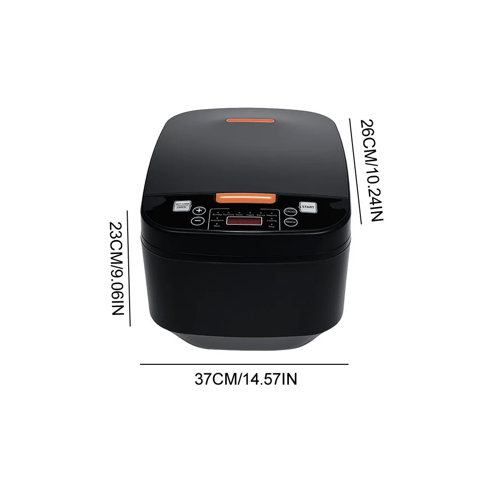 Electric Rice Cooker 5L Smart Household Multi-Cooker Heat Preservation Stewing Rice Cooker Fine Cook Quick Boiling Rice Cooker