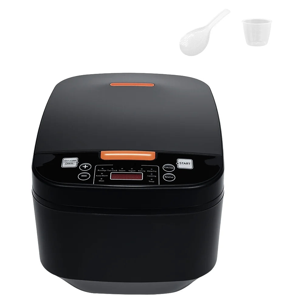Electric Rice Cooker 5L Smart Household Multi-Cooker Heat Preservation Stewing Rice Cooker Fine Cook Quick Boiling Rice Cooker