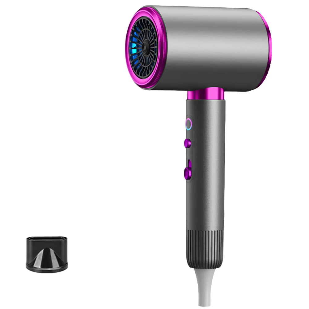 2400W Powerful Negative Ion Hair Dryer High Speed Hairdryer Thermo-Control Fast Dry Home Blow Dryer Hair Care Salon Styling Tool
