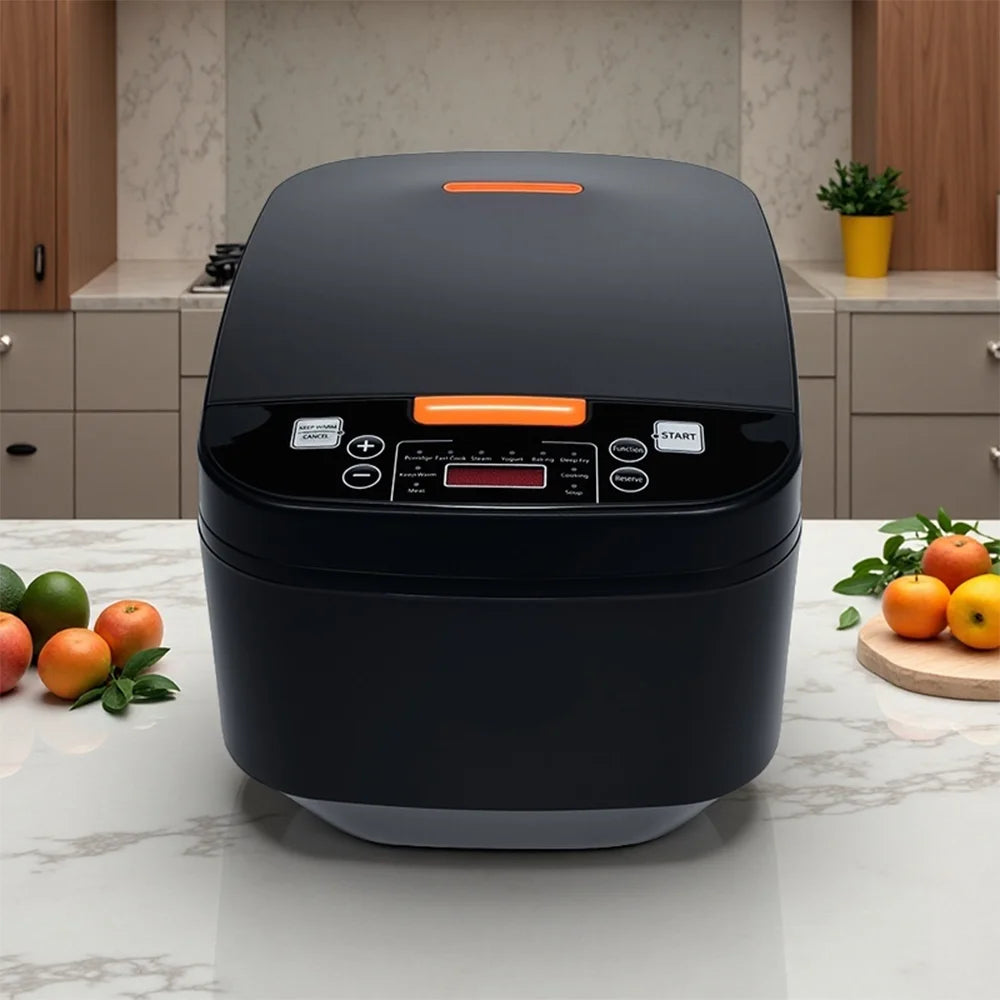 Electric Rice Cooker 5L Smart Household Multi-Cooker Heat Preservation Stewing Rice Cooker Fine Cook Quick Boiling Rice Cooker
