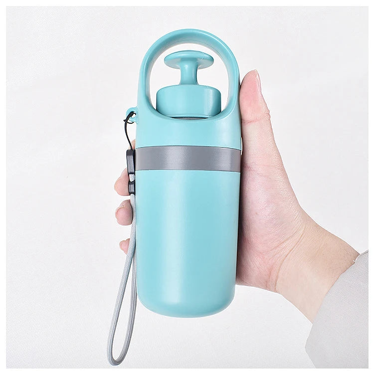 Portable Dog Pooper Scooper with Built-in Bag Dispenser