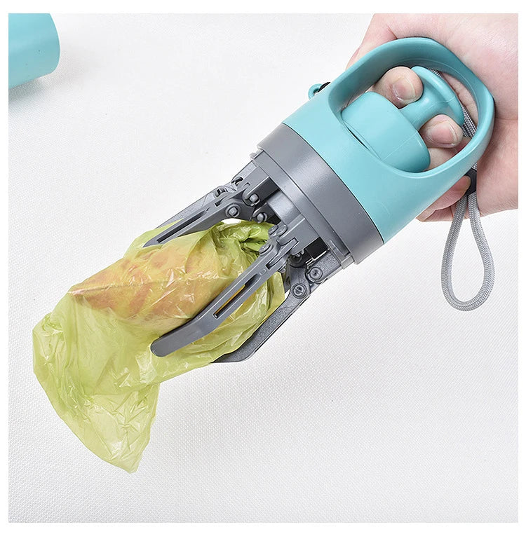 Portable Dog Pooper Scooper with Built-in Bag Dispenser