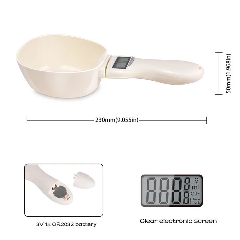 800g/1g Electronic Precision Gram Meter Measuring Spoon Baby Milk Powder Spoon Scale Baby Food Supplement Scale Measuring Spoon